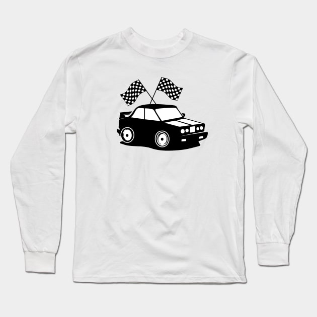 Racing Car Long Sleeve T-Shirt by dewarafoni